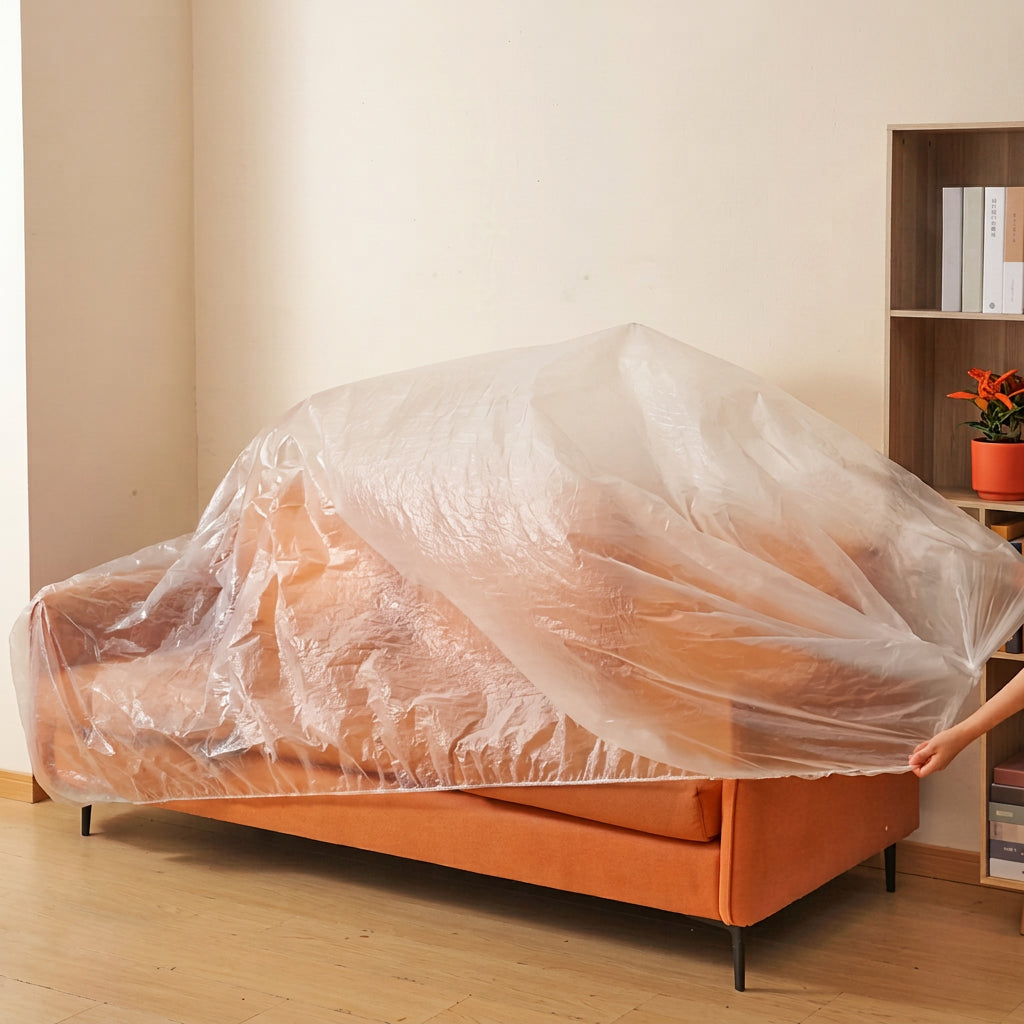 Fundas Antipolvo Desechables Transparentes Impermeables Grandes